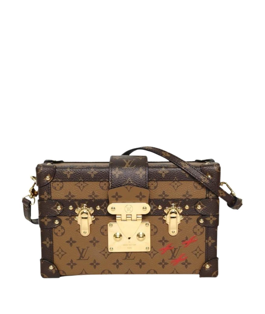 LOUIS VUITTON Коричневая сумка через плечо, фото 1