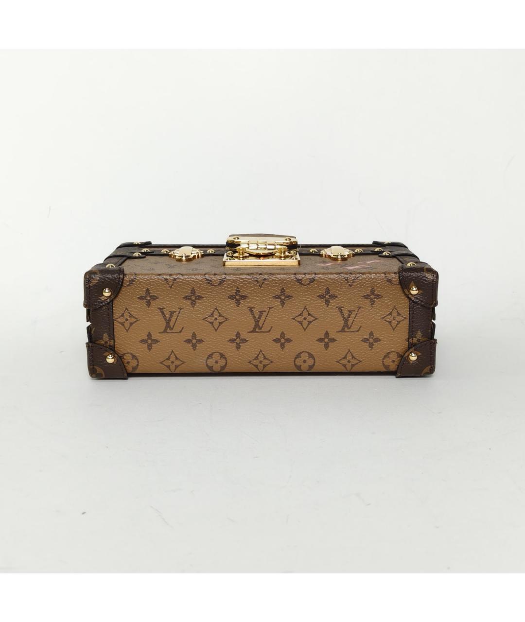 LOUIS VUITTON Коричневая сумка через плечо, фото 6