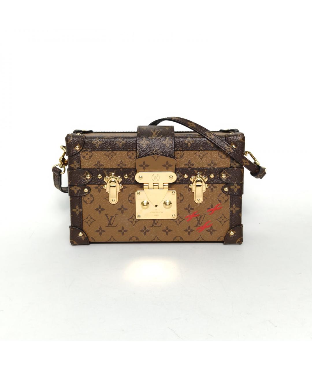 LOUIS VUITTON Коричневая сумка через плечо, фото 2