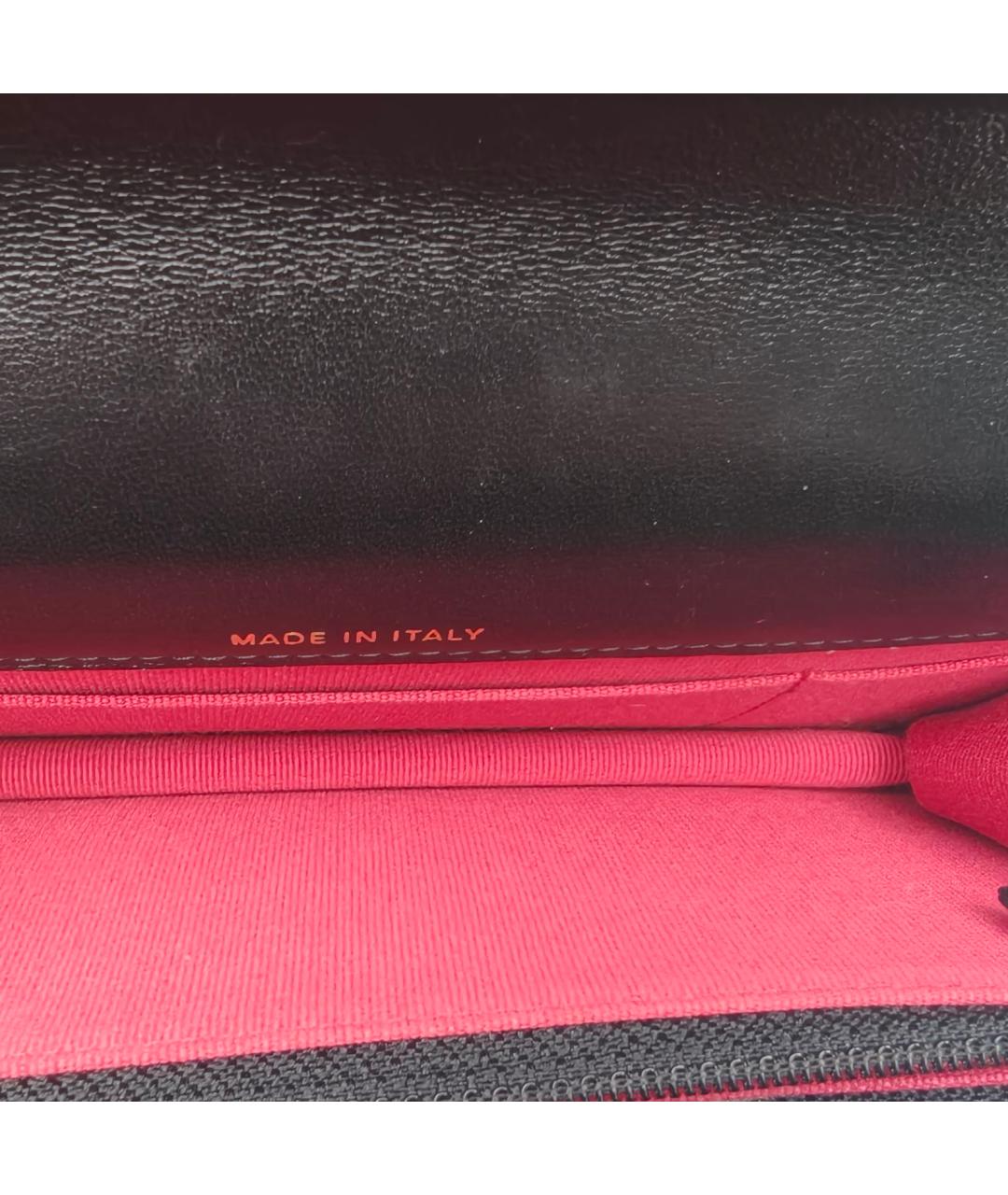 CHANEL Черная кожаная сумка через плечо, фото 7