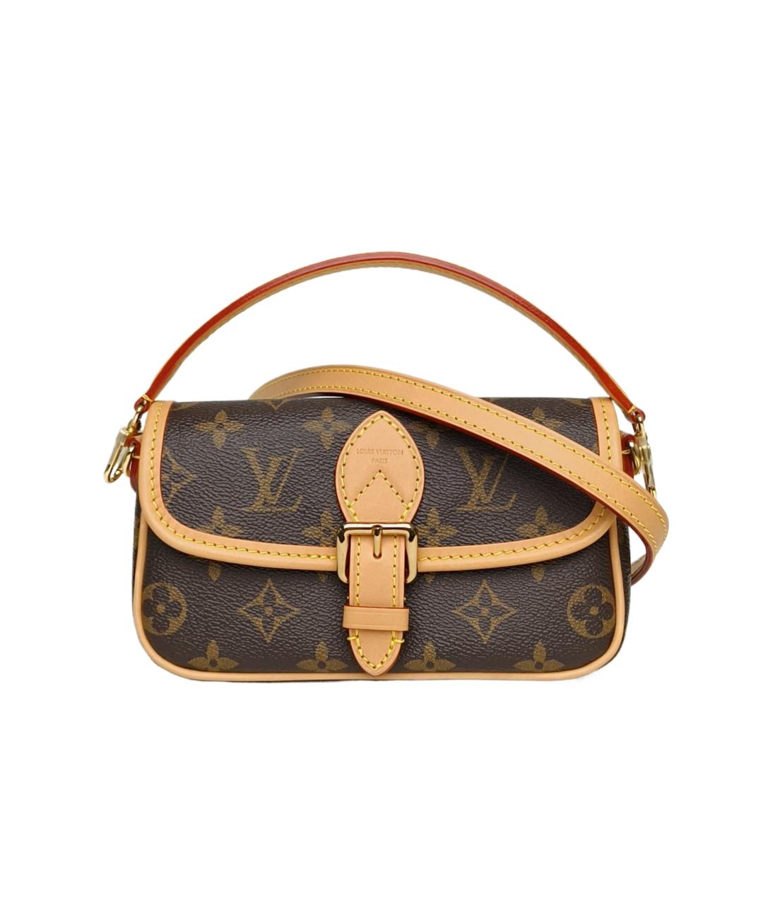 LOUIS VUITTON Коричневая сумка через плечо, фото 1