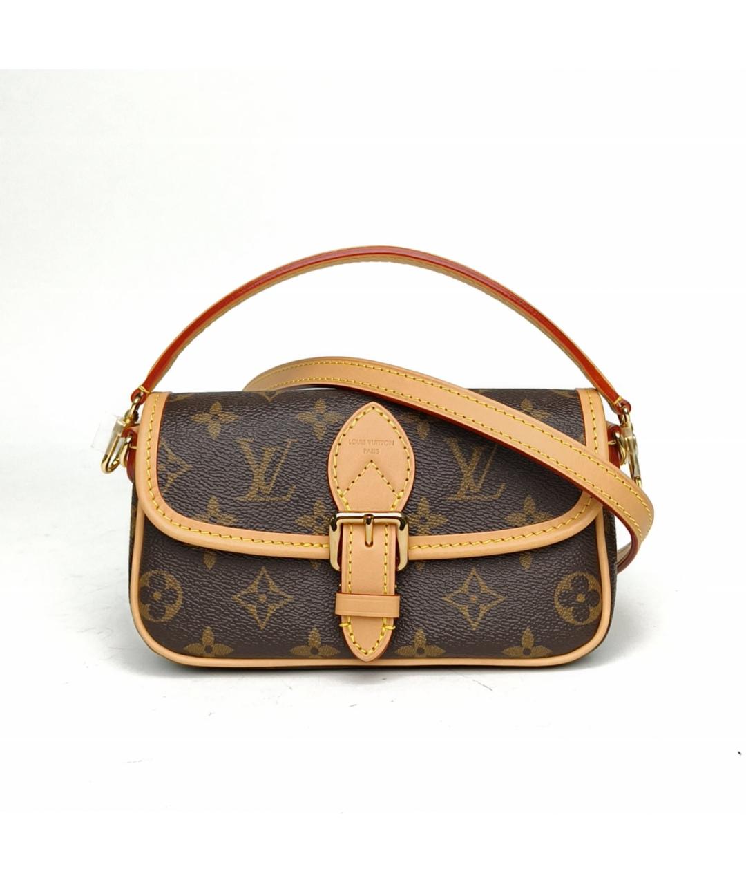LOUIS VUITTON Коричневая сумка через плечо, фото 2