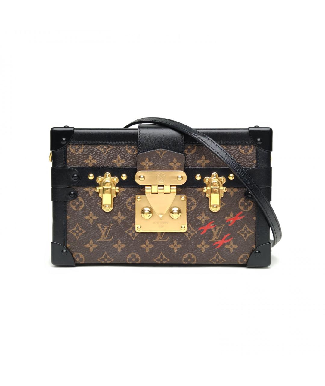 LOUIS VUITTON Коричневая сумка через плечо, фото 2