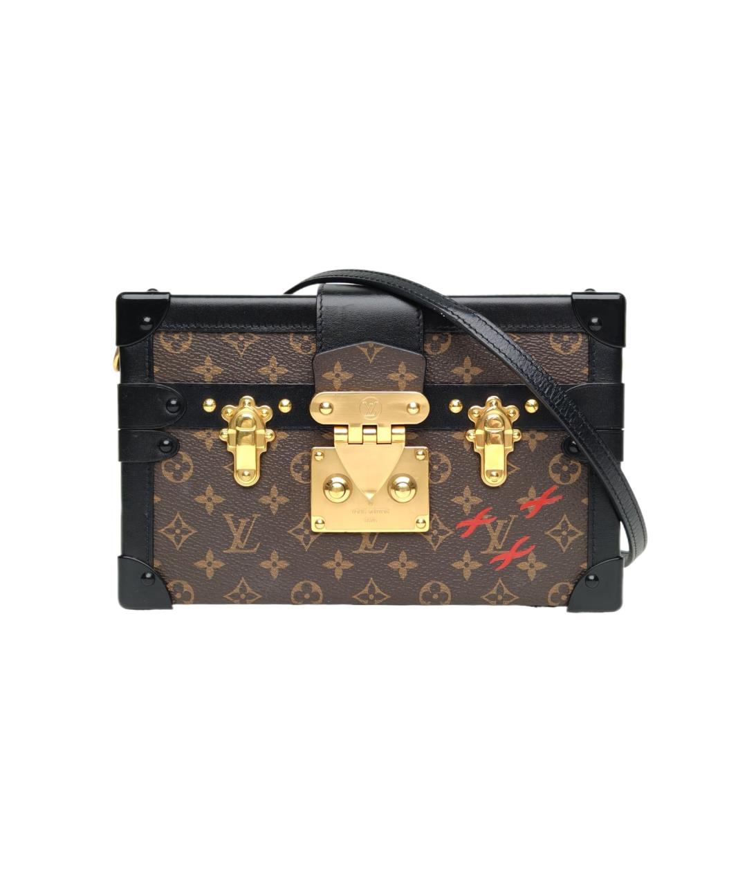LOUIS VUITTON Коричневая сумка через плечо, фото 1