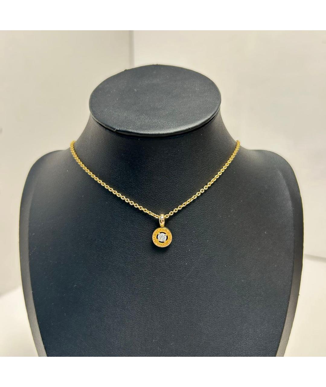 BVLGARI Золотое колье из желтого золота, фото 8