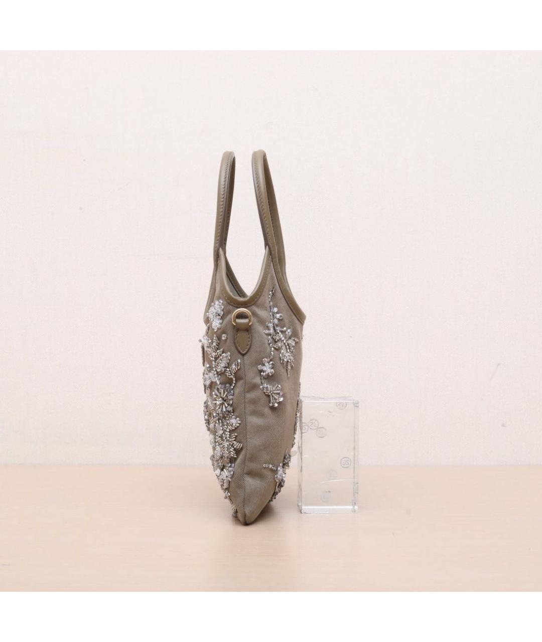 MIU MIU Коричневая кожаная сумка через плечо, фото 5