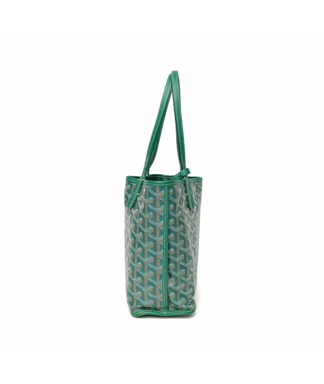 GOYARD Зеленая сумка через плечо, фото 3