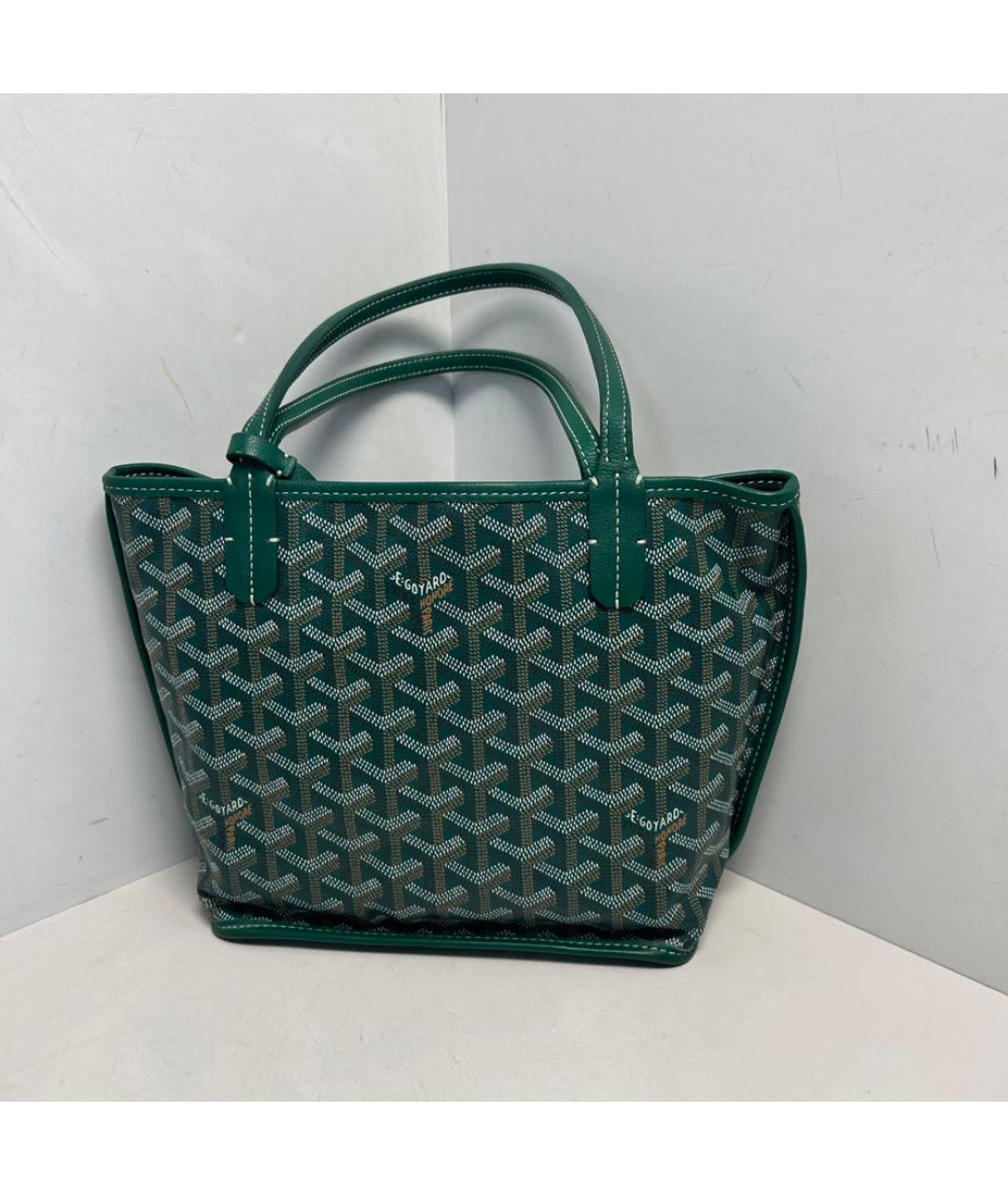 GOYARD Зеленая сумка через плечо, фото 9