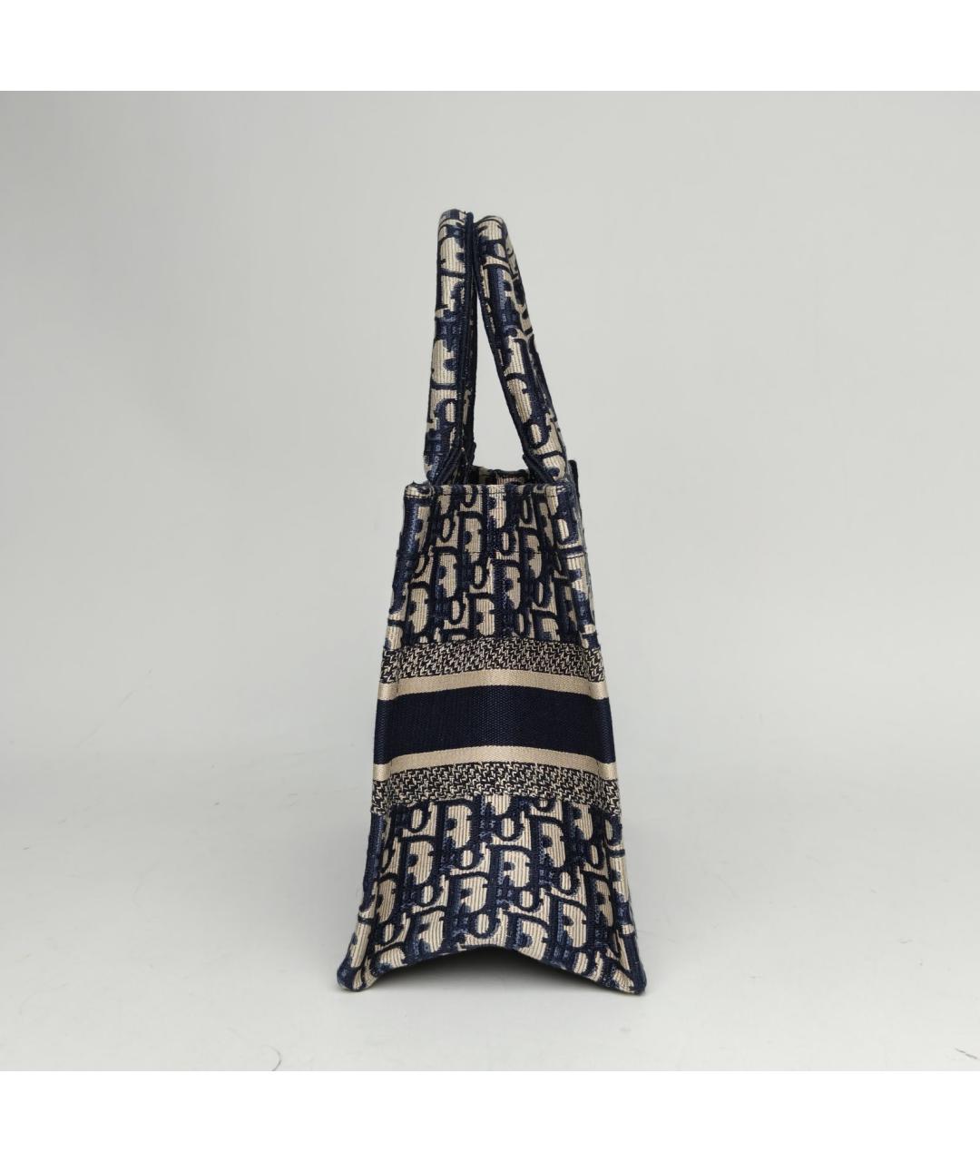 CHRISTIAN DIOR Темно-синяя сумка через плечо, фото 5