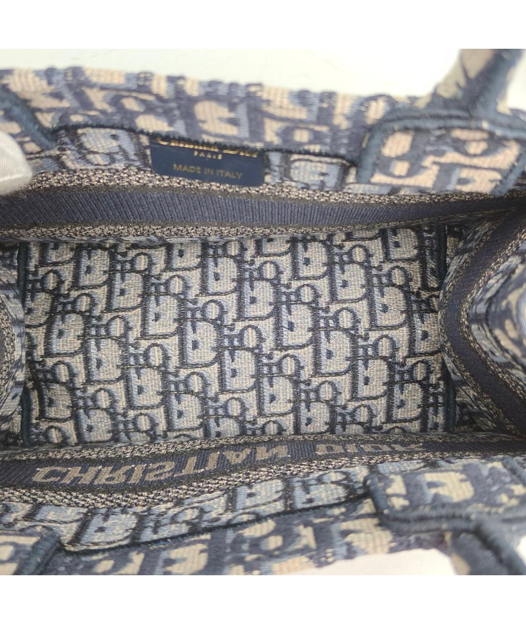 CHRISTIAN DIOR Темно-синяя сумка через плечо, фото 7