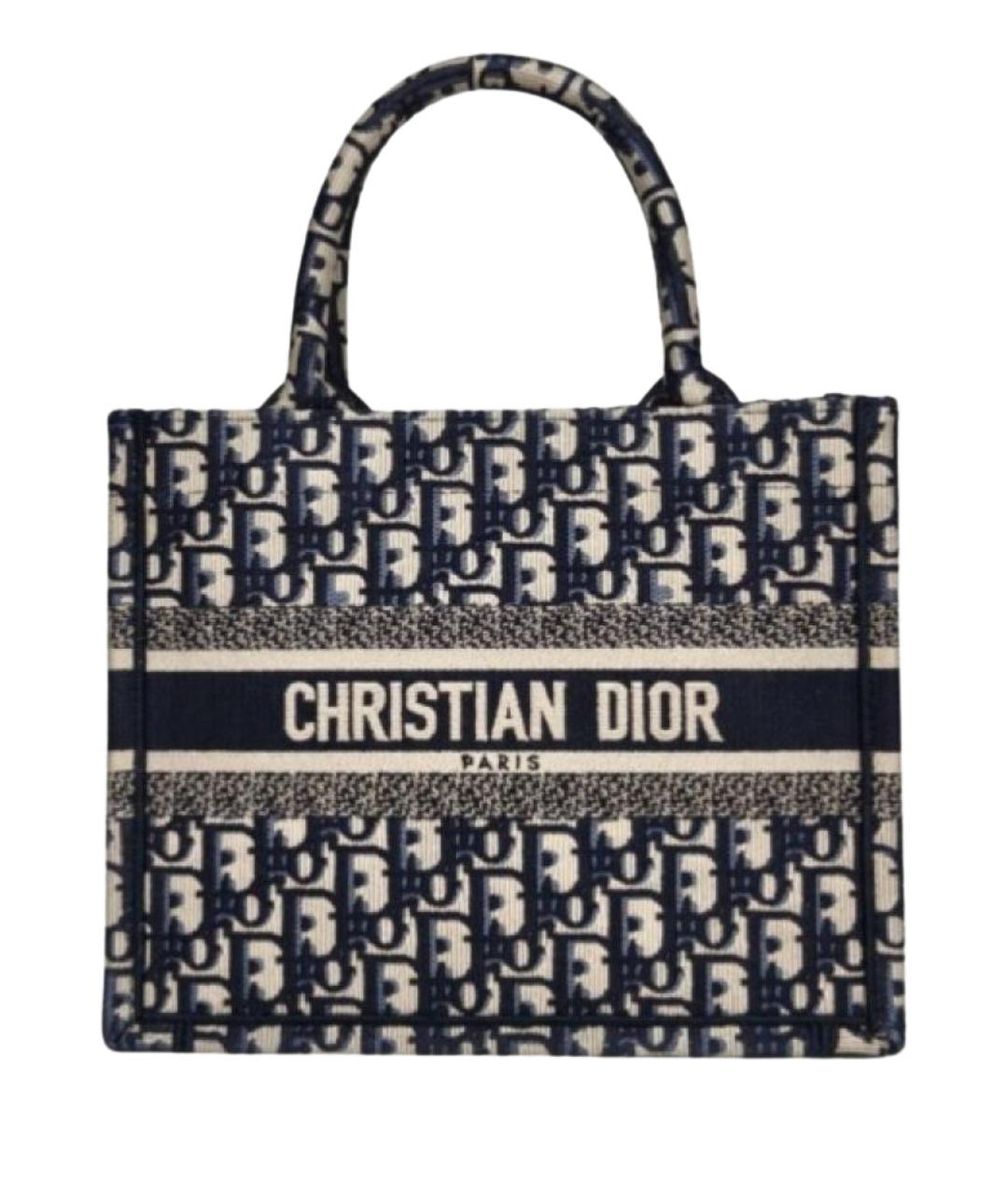 CHRISTIAN DIOR Темно-синяя сумка через плечо, фото 1