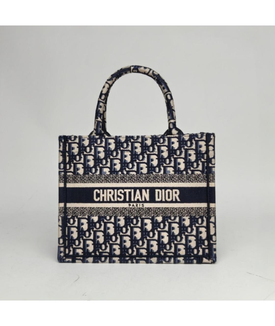 CHRISTIAN DIOR Темно-синяя сумка через плечо, фото 2