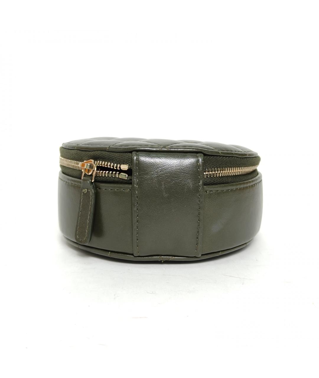 CHANEL Зеленая кожаная сумка через плечо, фото 5