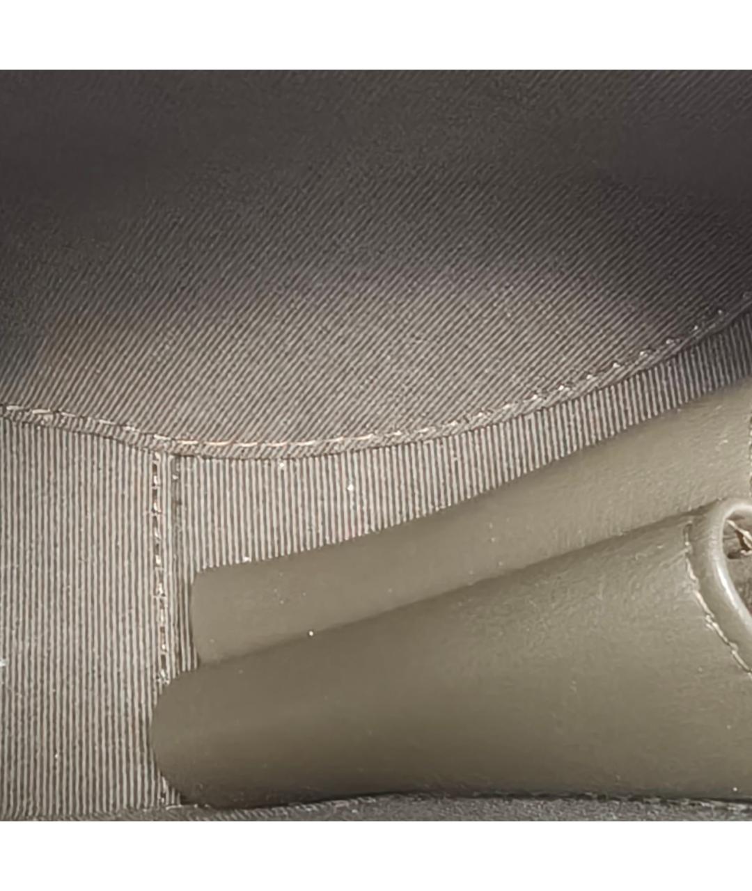 CHANEL Зеленая кожаная сумка через плечо, фото 7