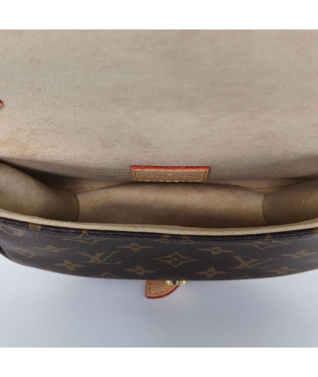 LOUIS VUITTON Коричневая сумка через плечо, фото 8