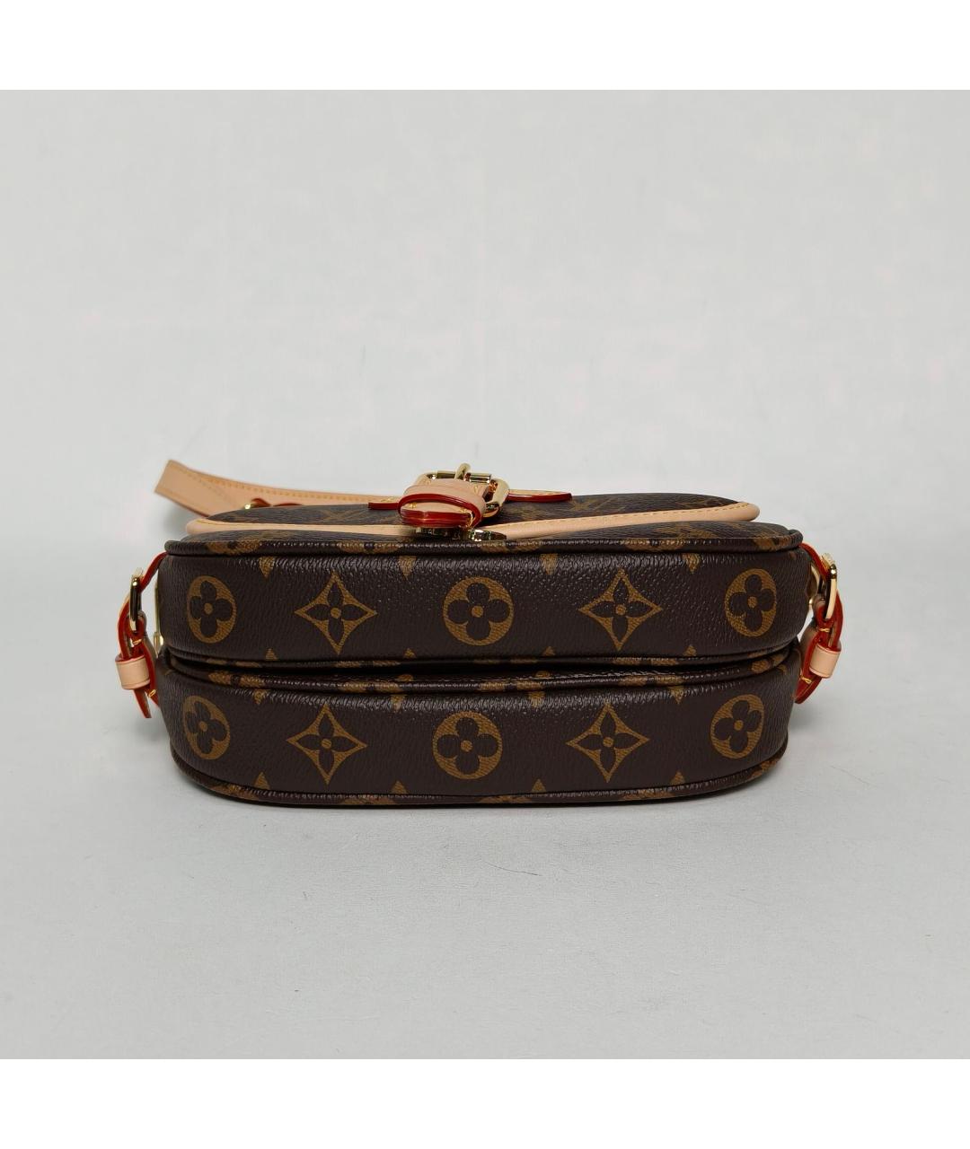 LOUIS VUITTON Коричневая сумка через плечо, фото 6