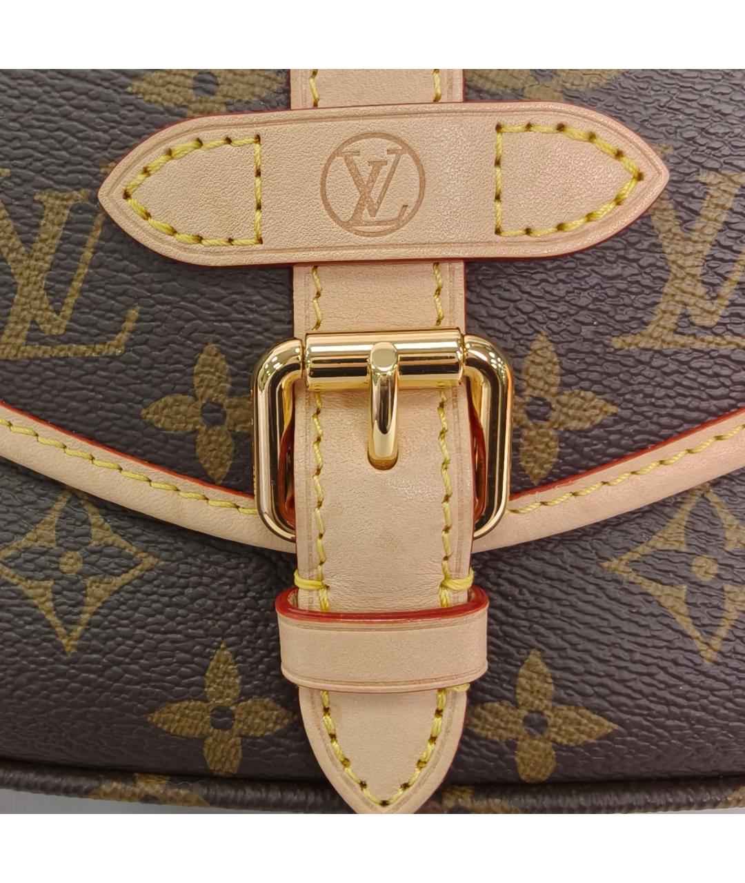 LOUIS VUITTON Коричневая сумка через плечо, фото 7