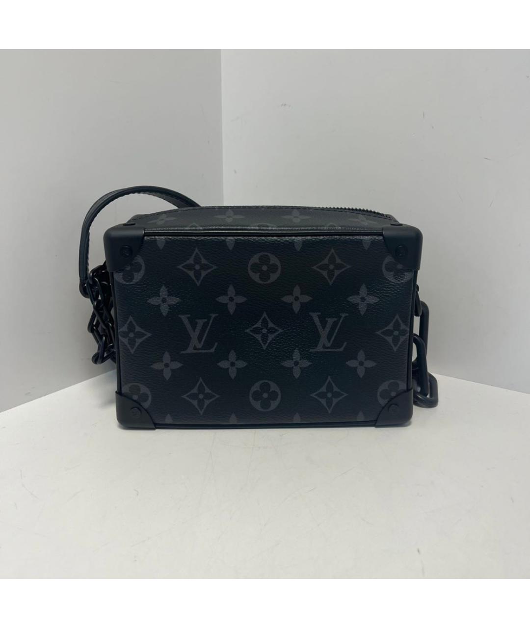 LOUIS VUITTON Черная сумка через плечо, фото 8