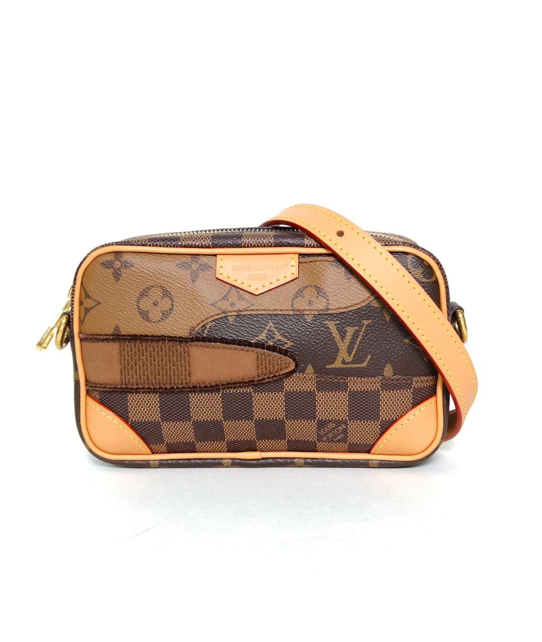 LOUIS VUITTON Коричневая сумка через плечо, фото 2