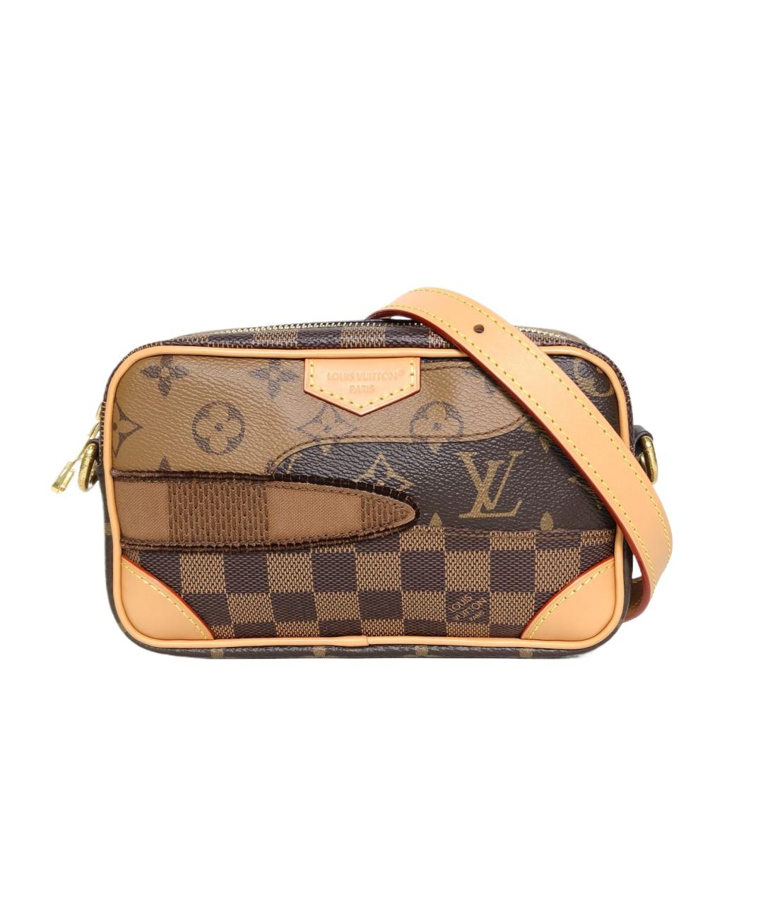 LOUIS VUITTON Коричневая сумка через плечо, фото 1