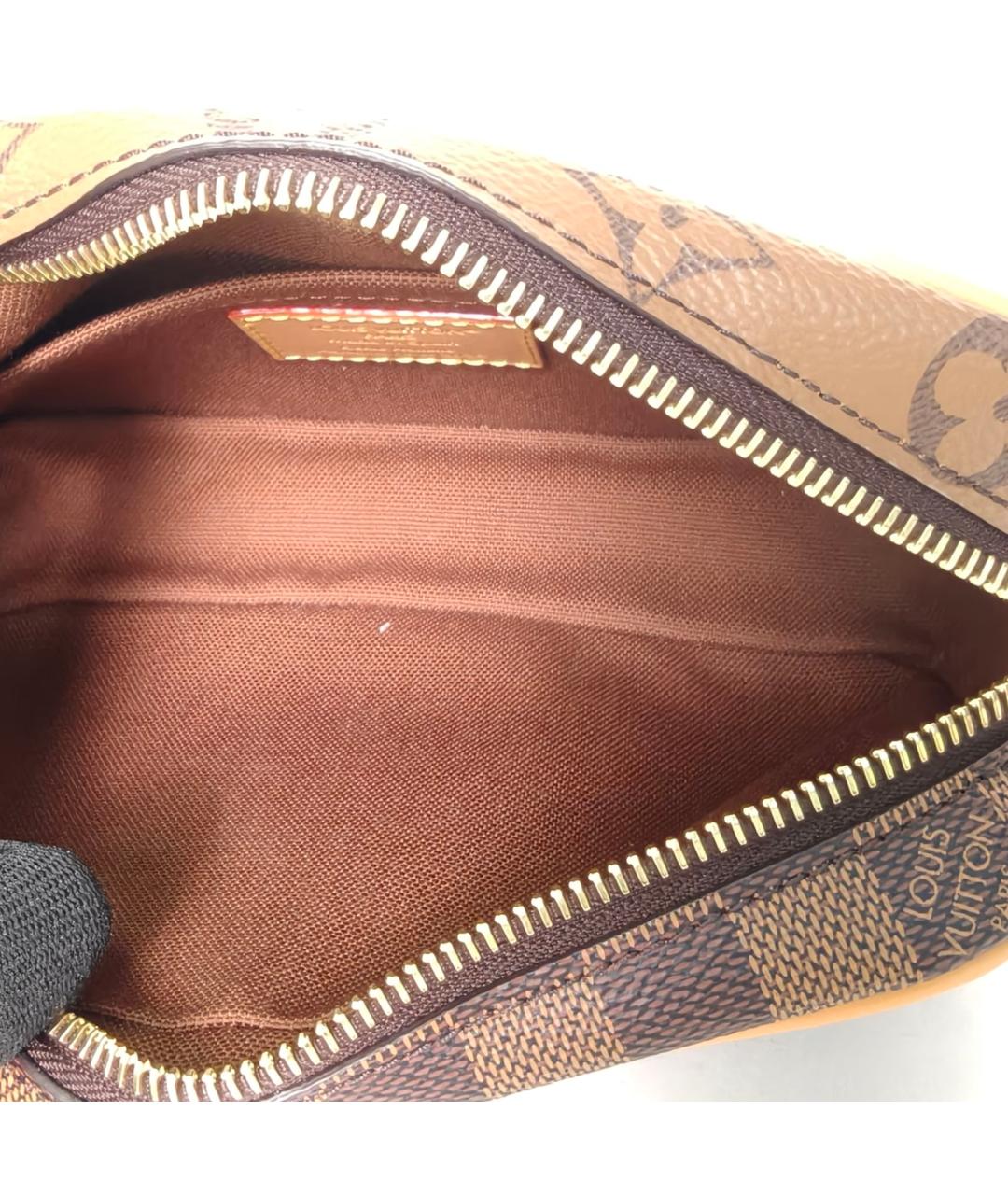 LOUIS VUITTON Коричневая сумка через плечо, фото 7