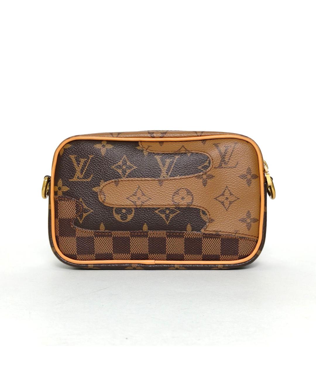 LOUIS VUITTON Коричневая сумка через плечо, фото 4