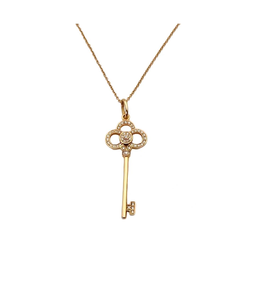 TIFFANY&CO Золотая подвеска из розового золота, фото 1