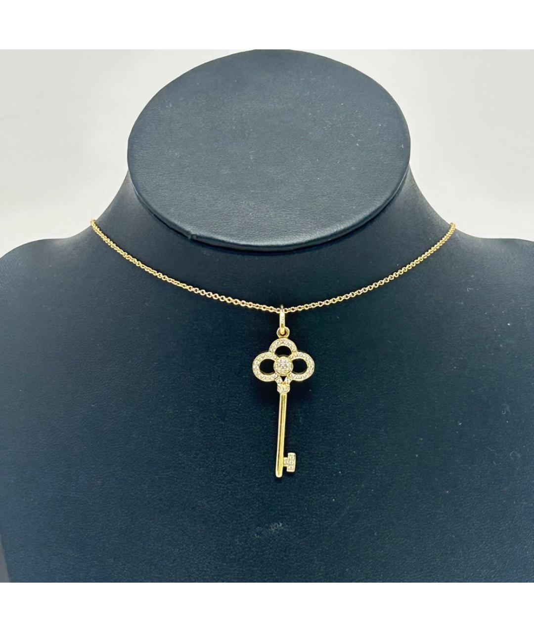 TIFFANY&CO Золотая подвеска из розового золота, фото 7