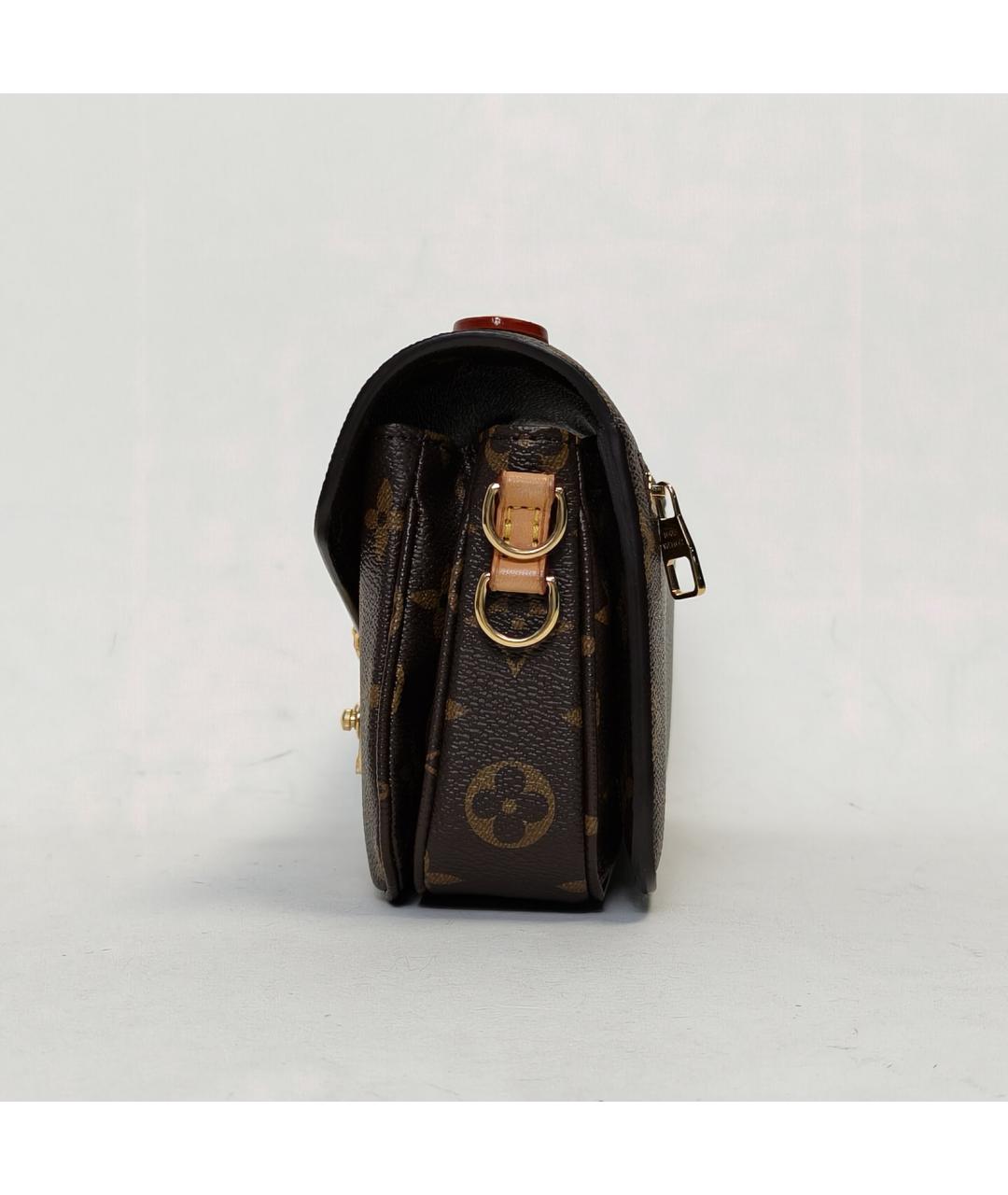 LOUIS VUITTON Коричневая сумка через плечо, фото 3