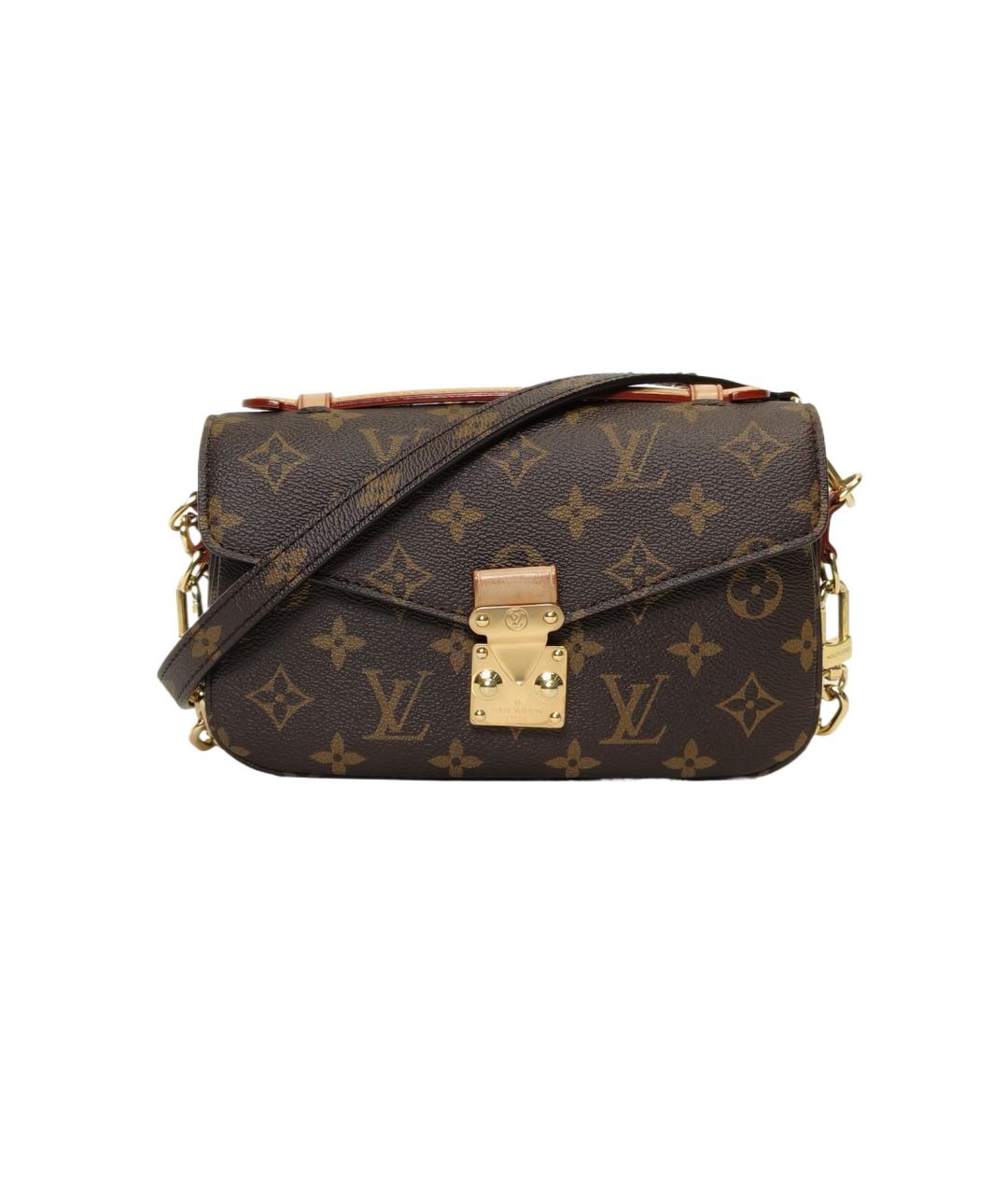 LOUIS VUITTON Коричневая сумка через плечо, фото 9