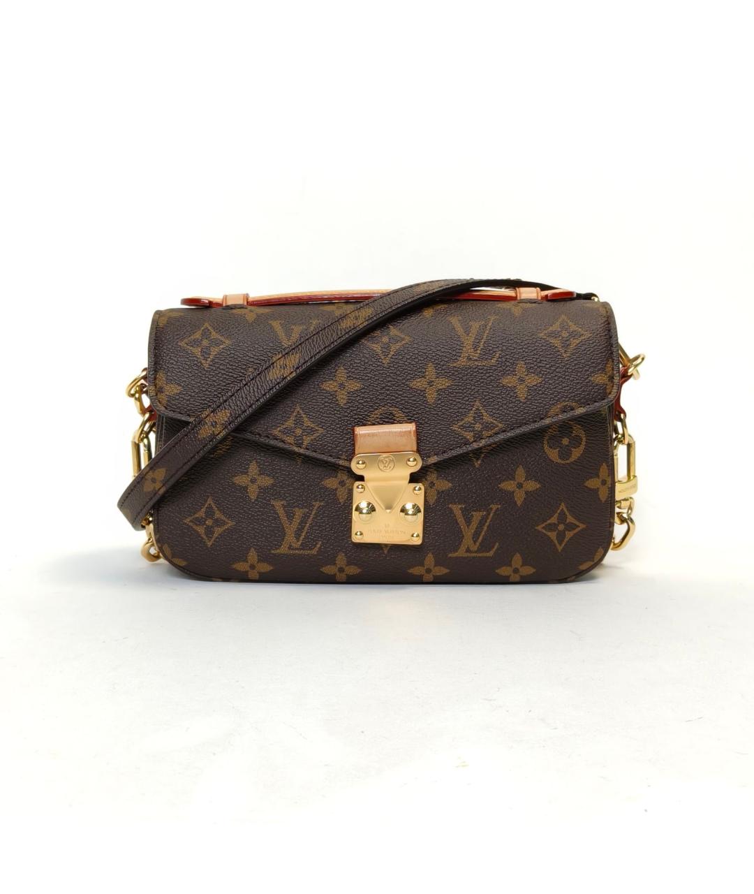 LOUIS VUITTON Коричневая сумка через плечо, фото 7