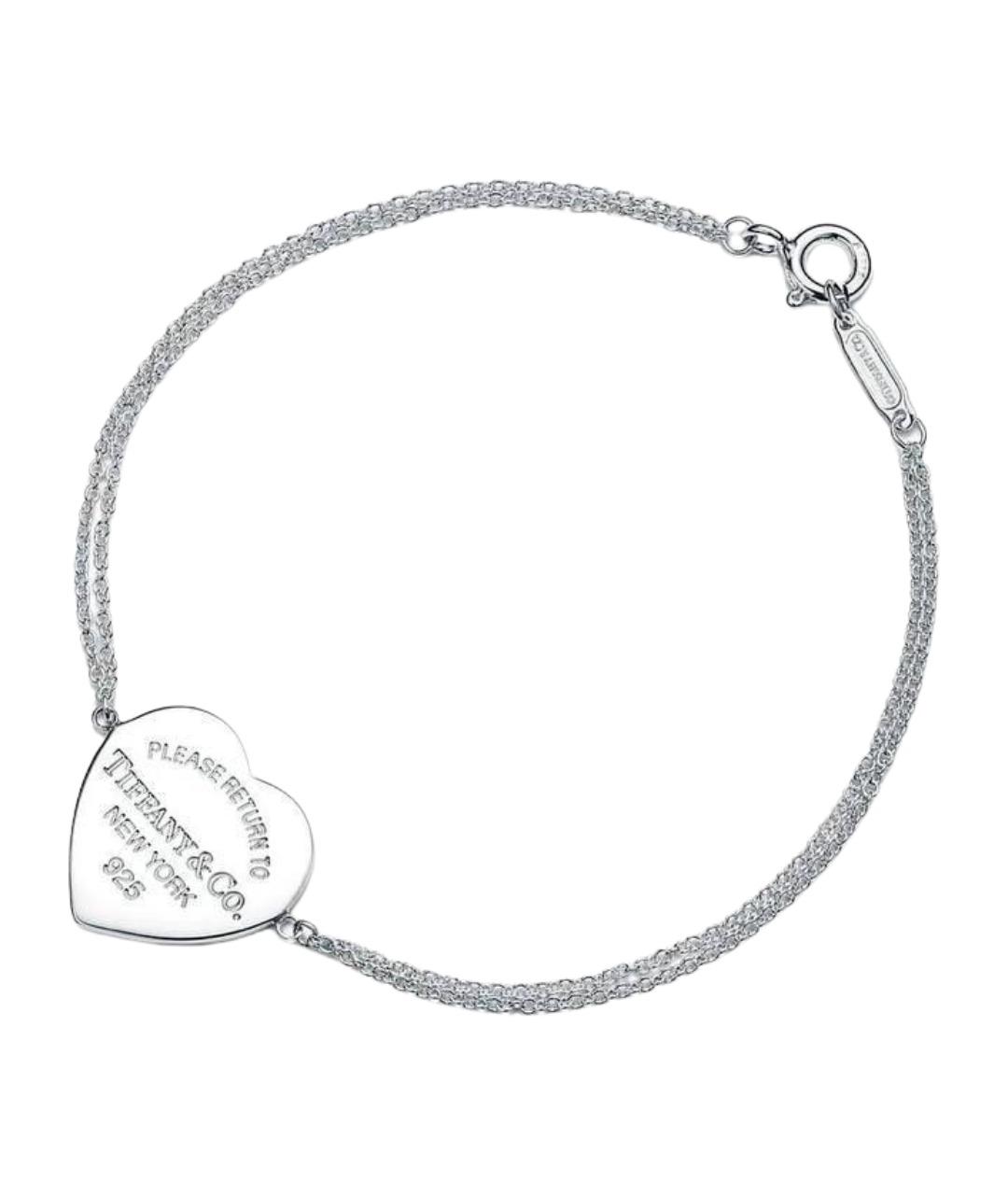 TIFFANY&CO Серебрянный серебряный браслет, фото 1