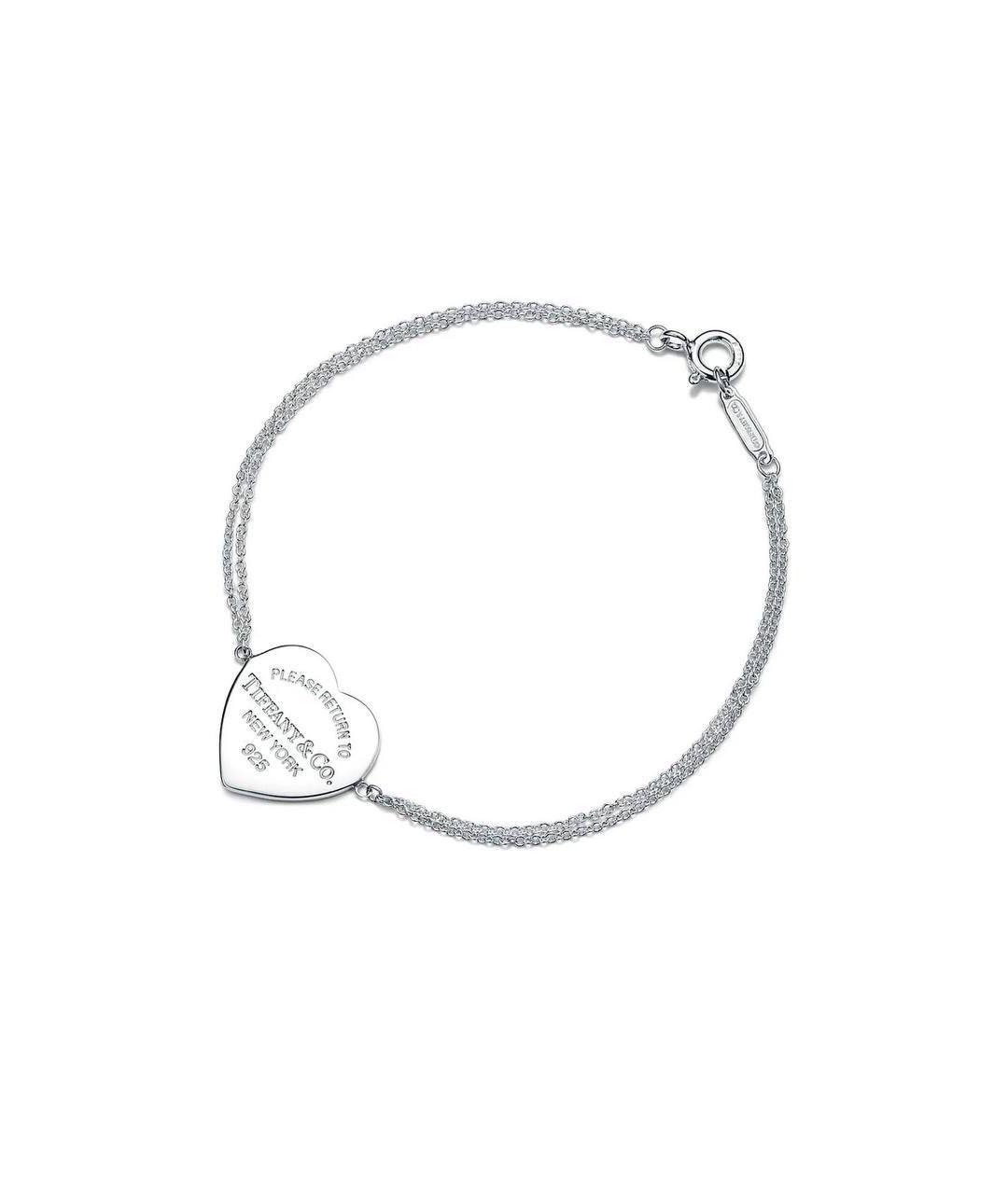 TIFFANY&CO Серебрянный серебряный браслет, фото 8