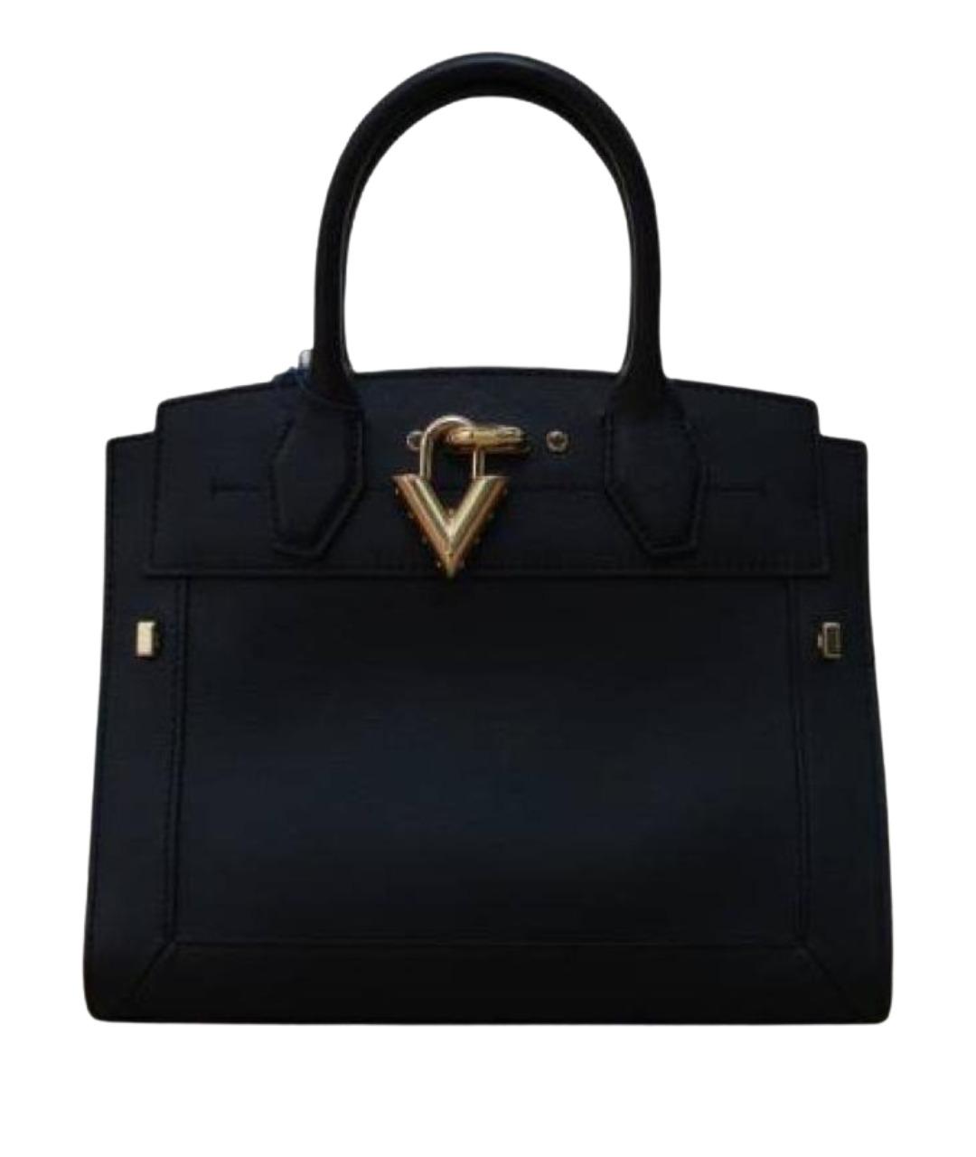 LOUIS VUITTON Черная кожаная сумка через плечо, фото 1