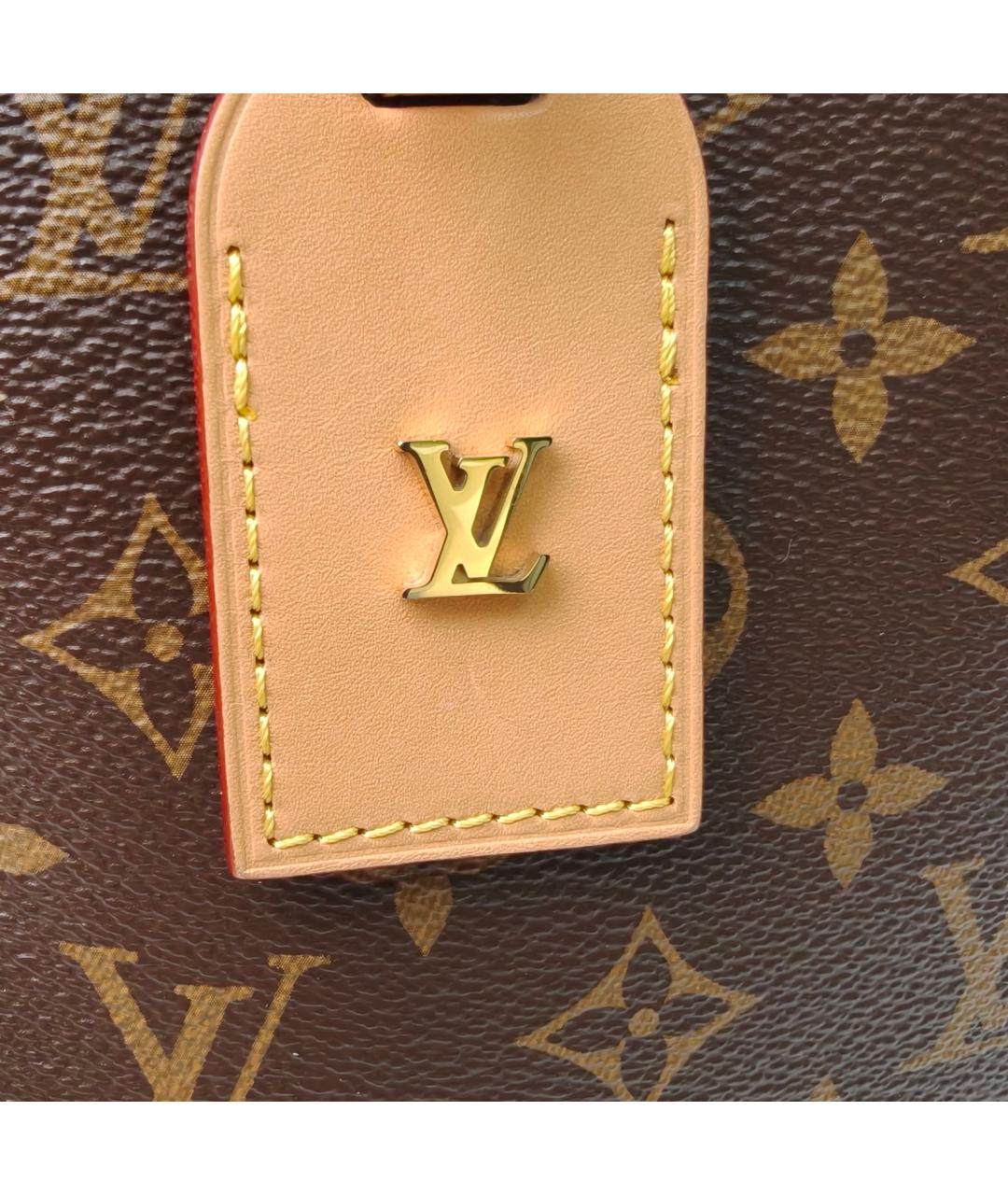 LOUIS VUITTON Коричневая сумка через плечо, фото 7