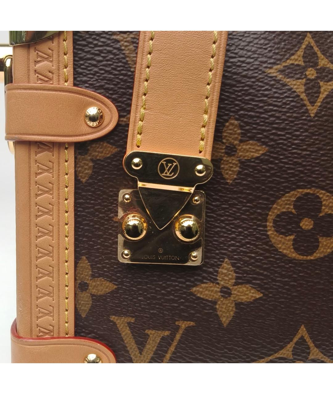 LOUIS VUITTON Коричневая сумка через плечо, фото 7