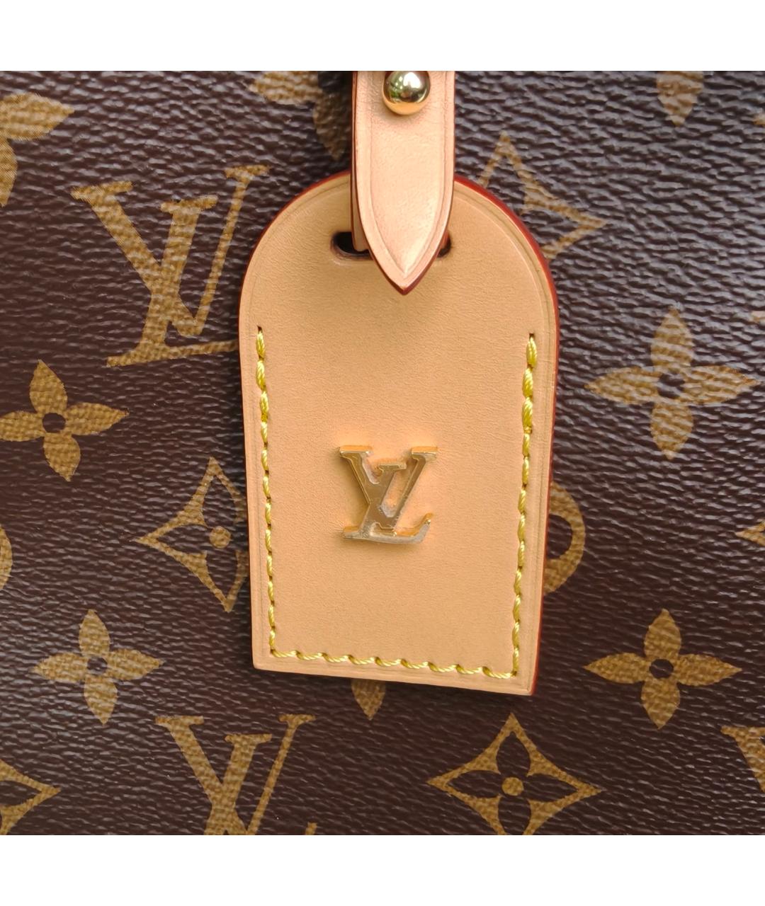 LOUIS VUITTON Коричневая сумка через плечо, фото 7