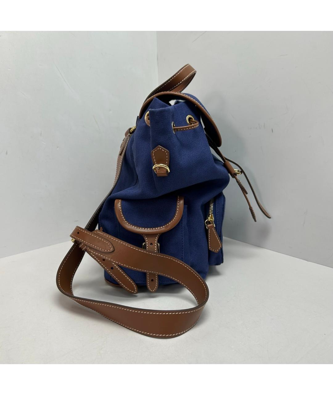 MIU MIU Синий рюкзак, фото 9