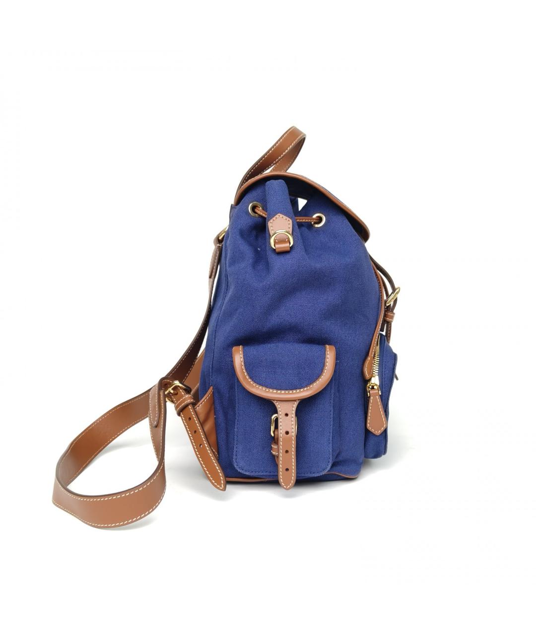 MIU MIU Синий рюкзак, фото 5