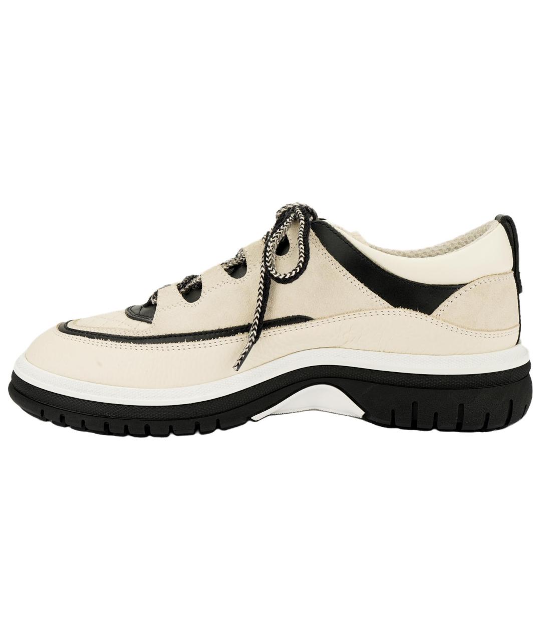 CHANEL Белые кроссовки, фото 2