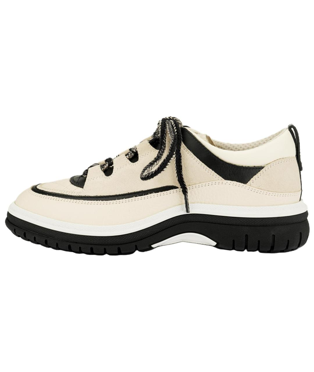 CHANEL Белые кроссовки, фото 6