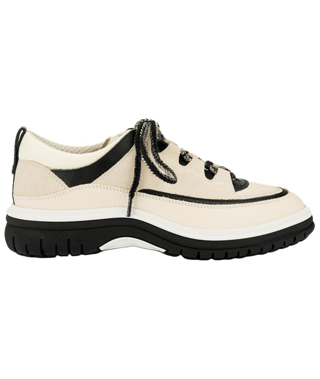 CHANEL Белые кроссовки, фото 1