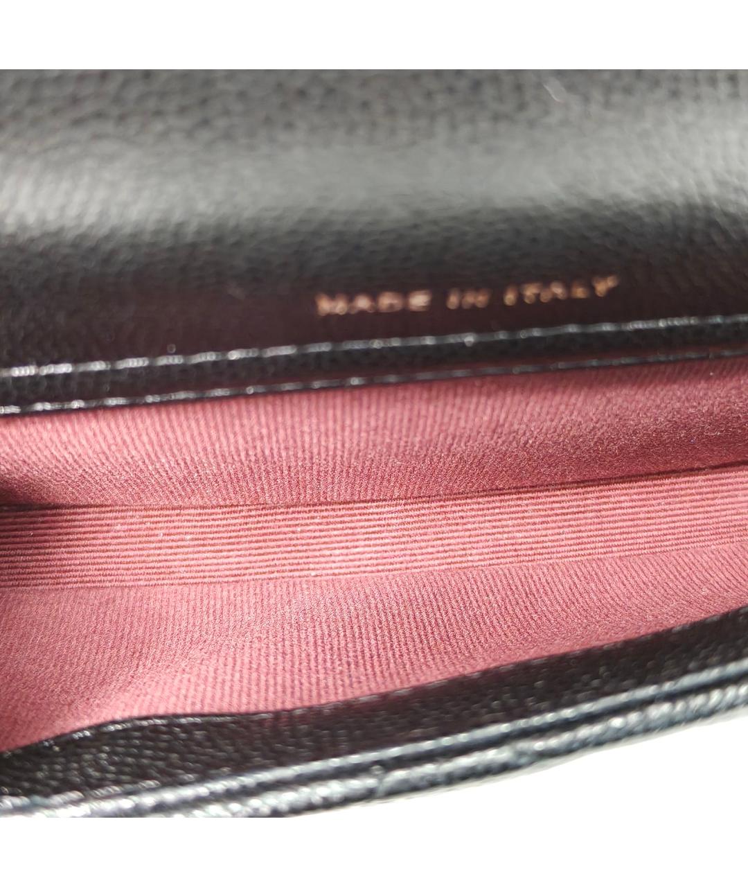 CHANEL Черная кожаная сумка через плечо, фото 8