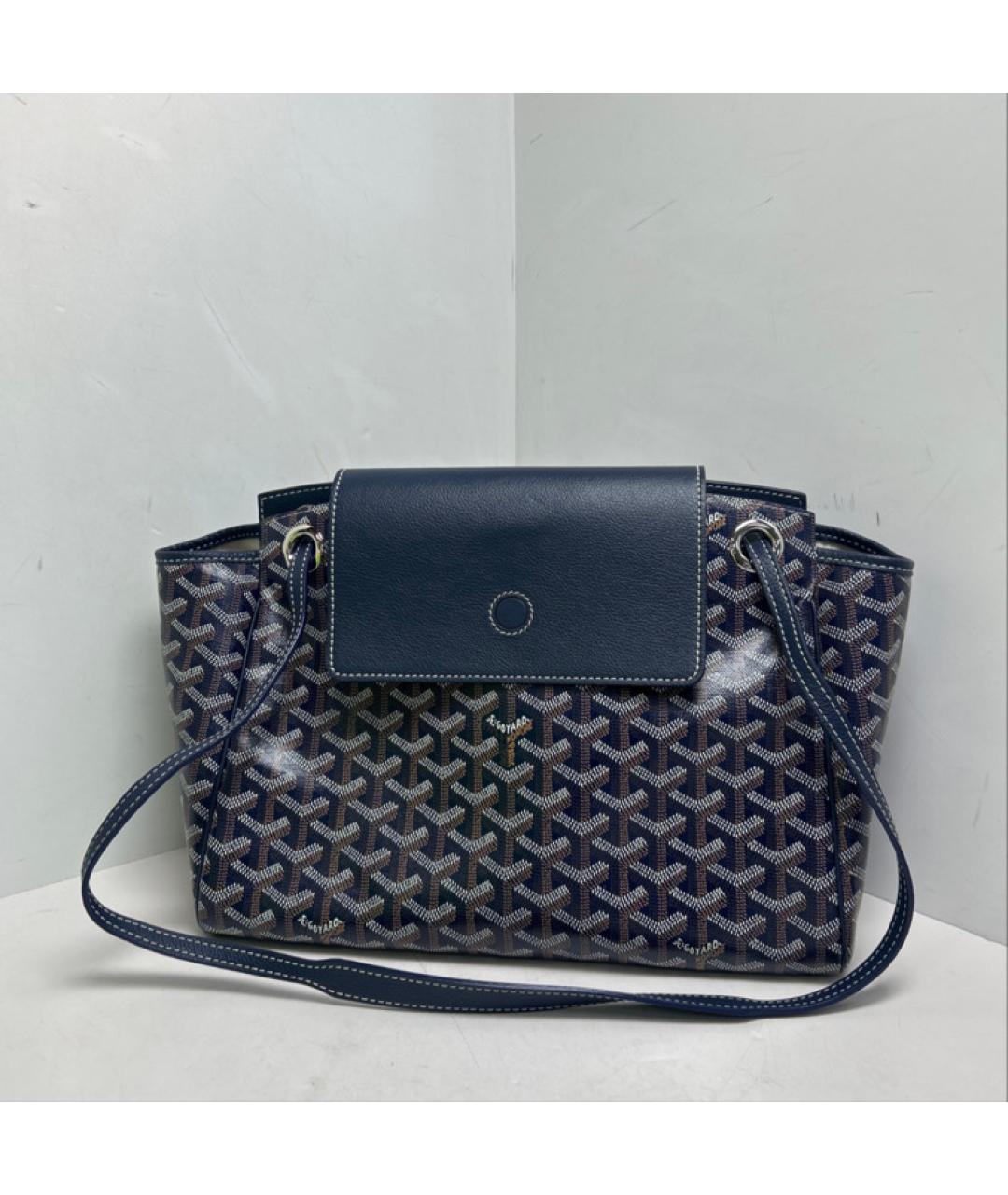 GOYARD Темно-синяя сумка через плечо, фото 8
