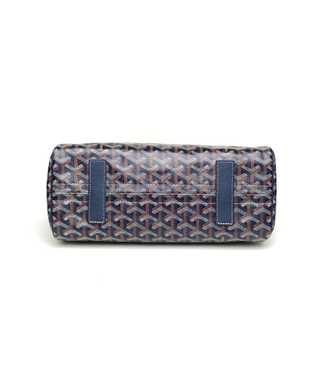 GOYARD Темно-синяя сумка через плечо, фото 6