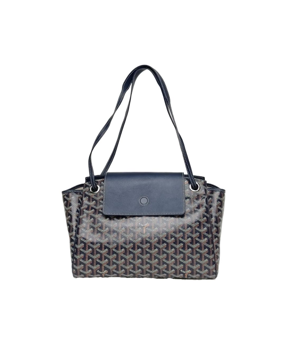 GOYARD Темно-синяя сумка через плечо, фото 10