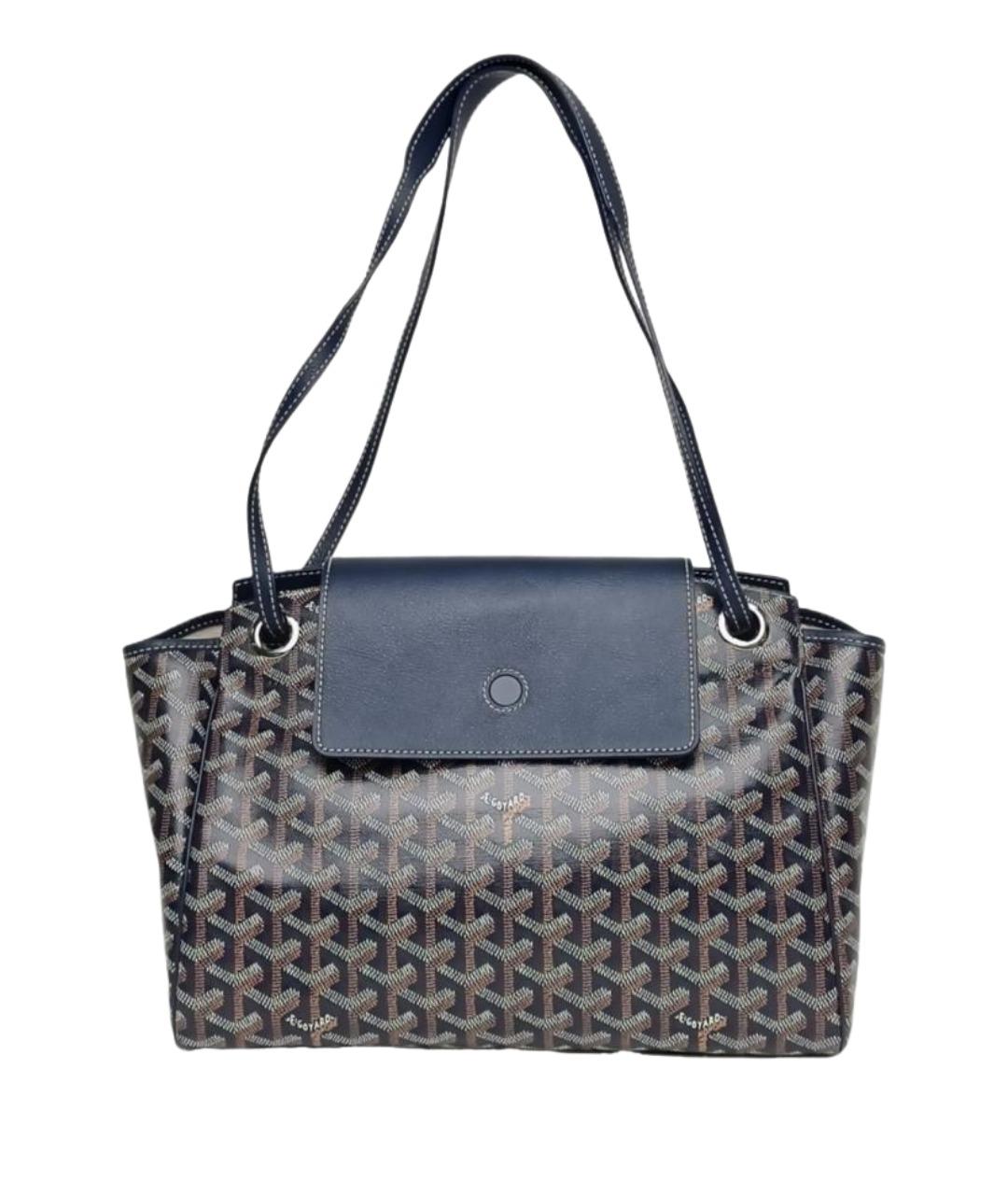 GOYARD Темно-синяя сумка через плечо, фото 1