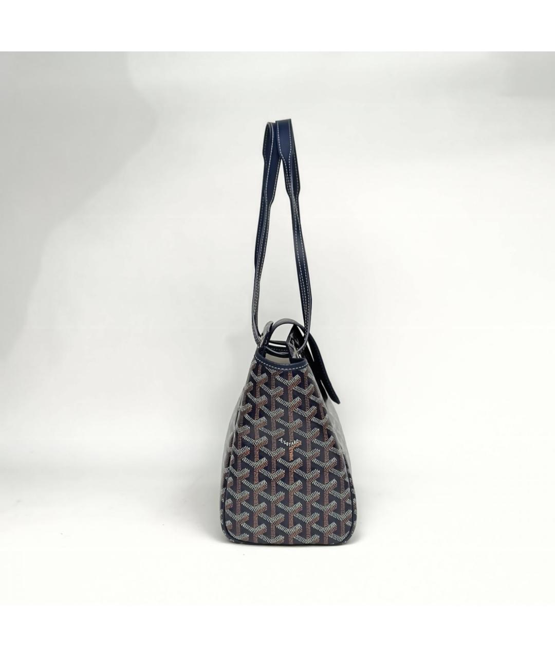 GOYARD Темно-синяя сумка через плечо, фото 5
