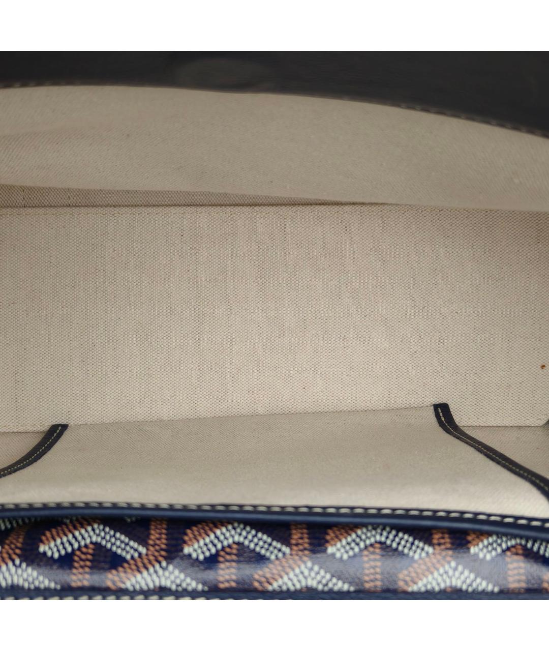 GOYARD Темно-синяя сумка через плечо, фото 7