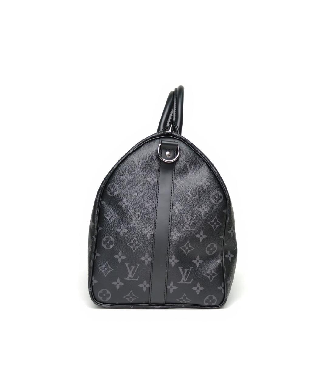 LOUIS VUITTON Черная дорожная/спортивная сумка, фото 2